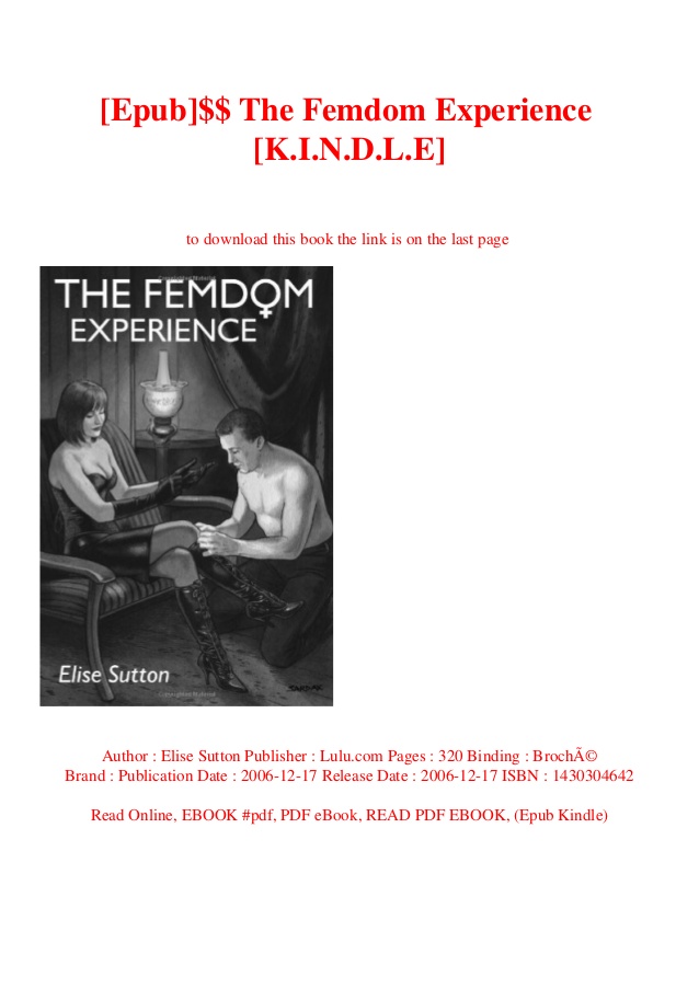 The Femdom Experience Elise Sutton Pdf